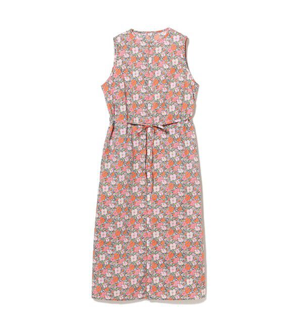 BEAMSBOY「リバティ ベルト ノースリーブ ワンピース」|ワンピース|