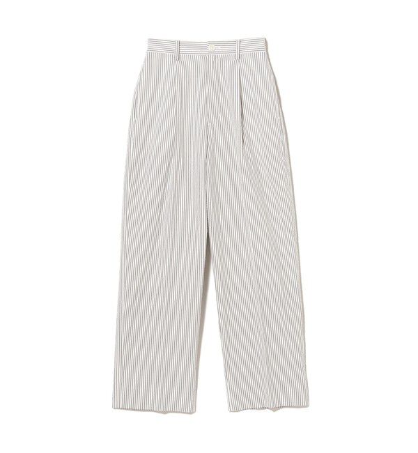 BEAMSBOY「シアサッカー スラックス」|スラックス|