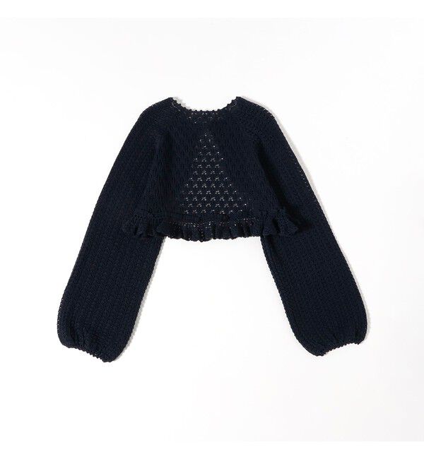 BEAMSBOY「レース ニット ボレロ」|ニット・セーター|