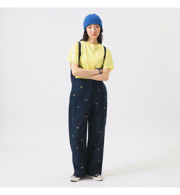 BEAMSBOY「ボーイ エンブロイダリー クルー Tシャツ」|Tシャツ・カットソー|