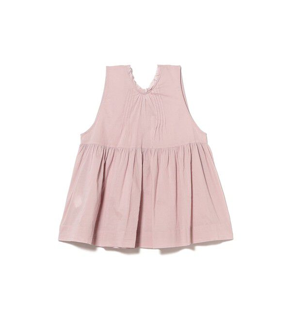 BEAMSBOY「コットン ギャザー ノースリーブ」|シャツ・ブラウス|