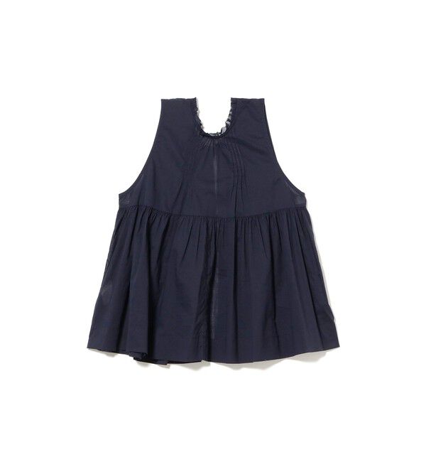 BEAMSBOY「コットン ギャザー ノースリーブ」|シャツ・ブラウス|