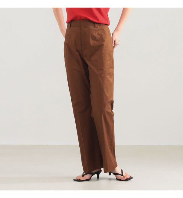 Demi-Luxe BEAMS 「AK+1 / コットン ストレッチ パンツ」|チノ|