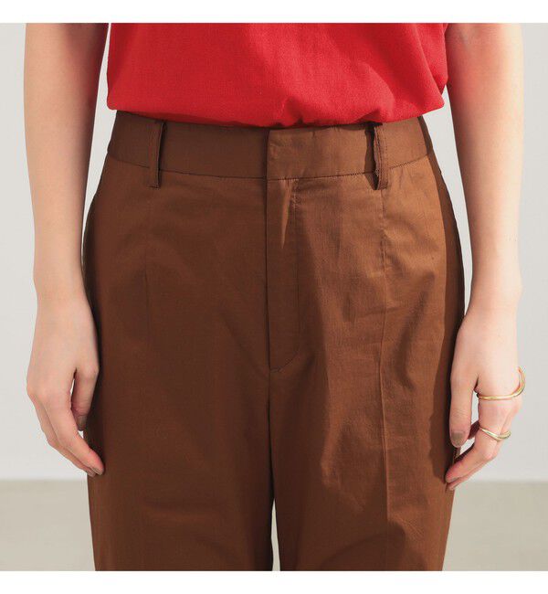 Demi-Luxe BEAMS 「AK+1 / コットン ストレッチ パンツ」|チノ|