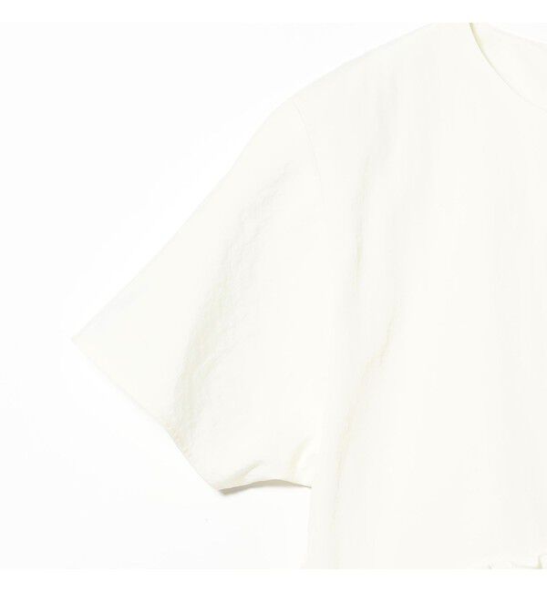 Demi-Luxe BEAMS 「ダブル ペプラム ブラウス」|シャツ・ブラウス|