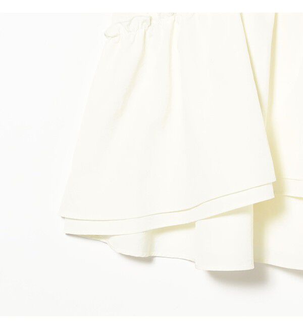 Demi-Luxe BEAMS 「ダブル ペプラム ブラウス」|シャツ・ブラウス|