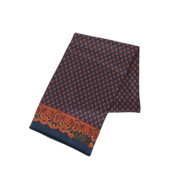 BEAMS PLUS「BEAMS PLUS / Silk Stole Geometric Print」|その他|