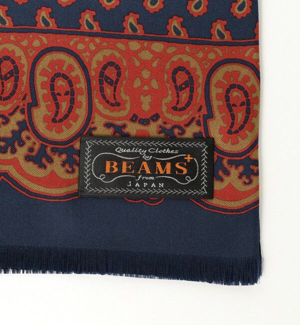 BEAMS PLUS「BEAMS PLUS / Silk Stole Geometric Print」|その他|