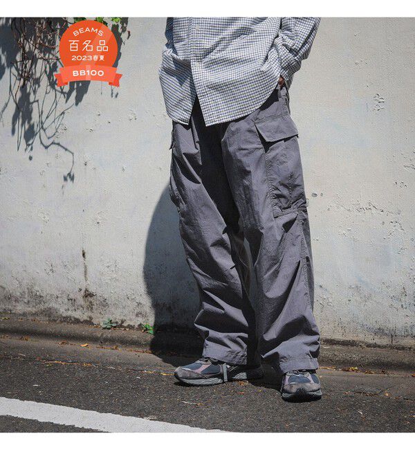 BEAMS「BEAMS / ビッグ 6ポケット カーゴパンツ」|その他|GREY
