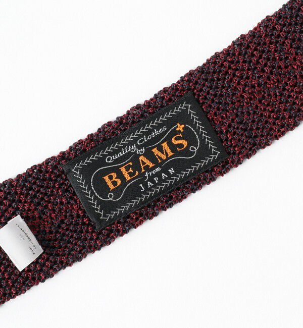 BEAMS PLUS「BEAMS PLUS / シルク ヘザー ニットタイ」|ネクタイ・蝶ネクタイ|