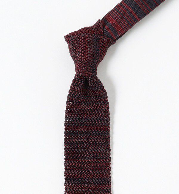 BEAMS PLUS「BEAMS PLUS / シルク ヘザー ニットタイ」|ネクタイ・蝶ネクタイ|