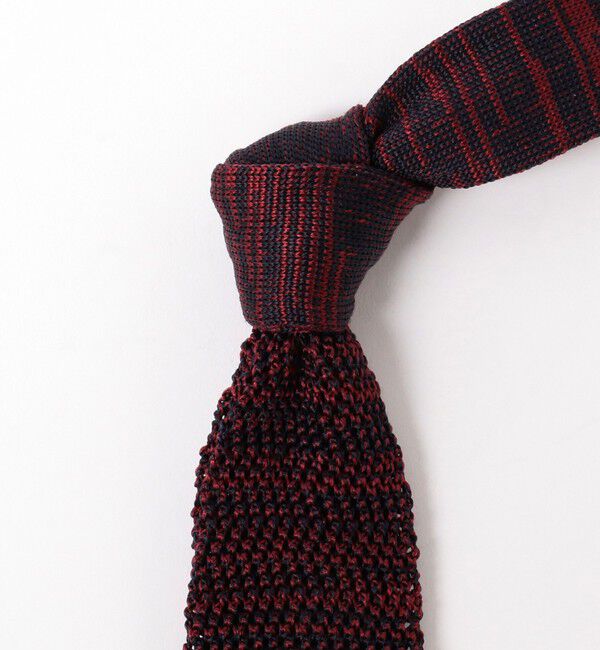 BEAMS PLUS「BEAMS PLUS / シルク ヘザー ニットタイ」|ネクタイ・蝶ネクタイ|