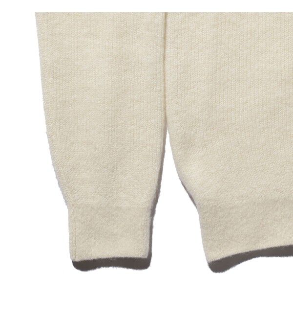 BEAMS PLUS「7ゲージ ガーター ステッチ クルーネック」|ニット・セーター|