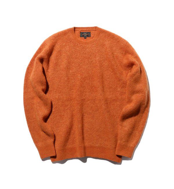 BEAMS PLUS「7ゲージ ガーター ステッチ クルーネック」|ニット・セーター|