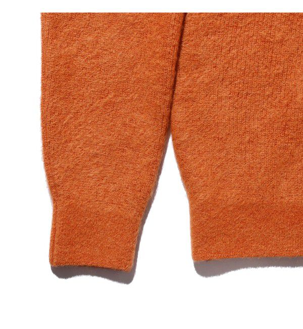 BEAMS PLUS「7ゲージ ガーター ステッチ クルーネック」|ニット・セーター|