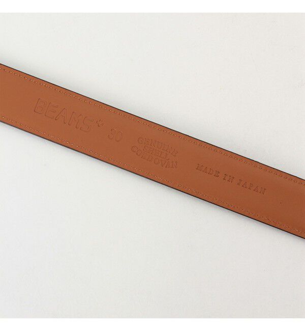BEAMS PLUS「Cordovan Belt」|ベルト|