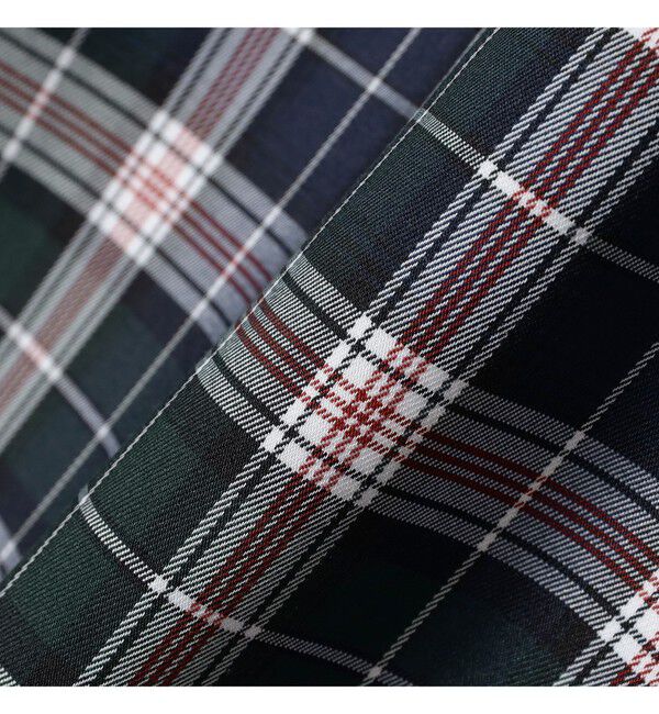 BEAMS「チェック ジップ ブルゾン」|ブルゾン・スタジャン|