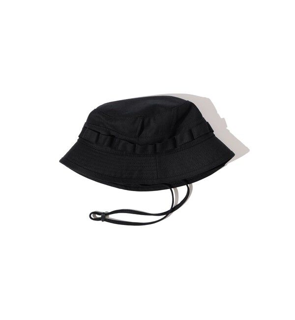 BEAMS PLUS「Jungle Hat 2 Back Satin」|その他|BLACK