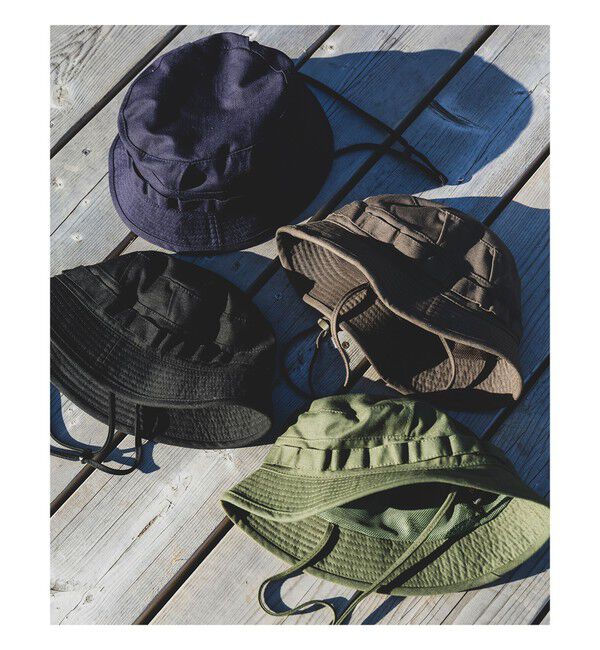 BEAMS PLUS「Jungle Hat 2 Back Satin」|その他|