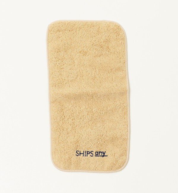 SHIPS any「SHIPS any: 今治 パイル ハンドタオル」|ハンカチ|ベージュ