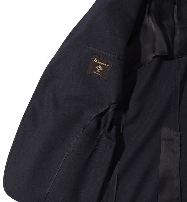 SHIPS「Southwick: CAMBRIDGE ウール ネイビー ブレザー」|テーラードジャケット|