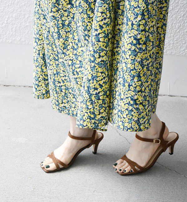 SHIPS any「SHIPS any: クロス ストラップ サンダル」|サンダル|