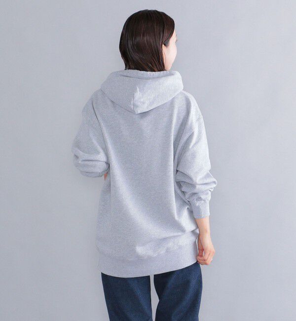 SHIPS「【WEB限定】SHIPS: マイクロ SHIPS 刺繍 ロゴ 裏毛 スウェット プルオーバーパーカー」|パーカー|