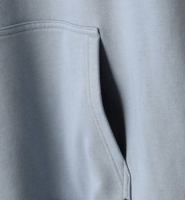 SHIPS「【WEB限定】SHIPS: マイクロ SHIPS 刺繍 ロゴ 裏毛 スウェット プルオーバーパーカー」|パーカー|