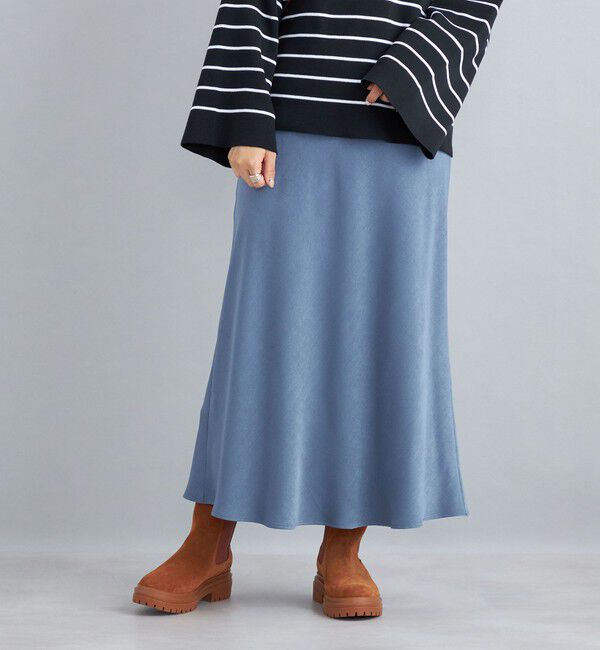 SHIPS for women「〈手洗い可能〉フィブリルサテン マーメイド スカート◇」|スカート|