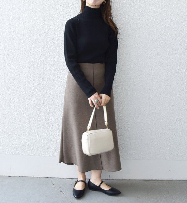 SHIPS any「SHIPS any:〈手洗い可能〉デリケート リブ タートルネック ニット プルオーバー」|ニット・セーター|