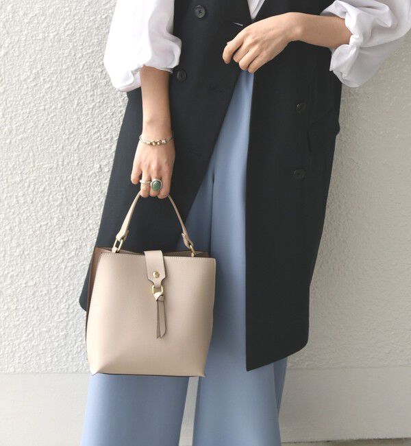 SHIPS any「SHIPS any: バイカラー2WAY スクエア ショルダー バッグ」|ショルダー・メッセンジャー|