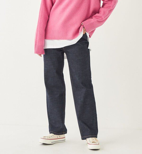 SHIPS Colors 「SHIPS Colors:〈洗濯機可能〉ストレートデニム2◇」|デニム|ネイビー