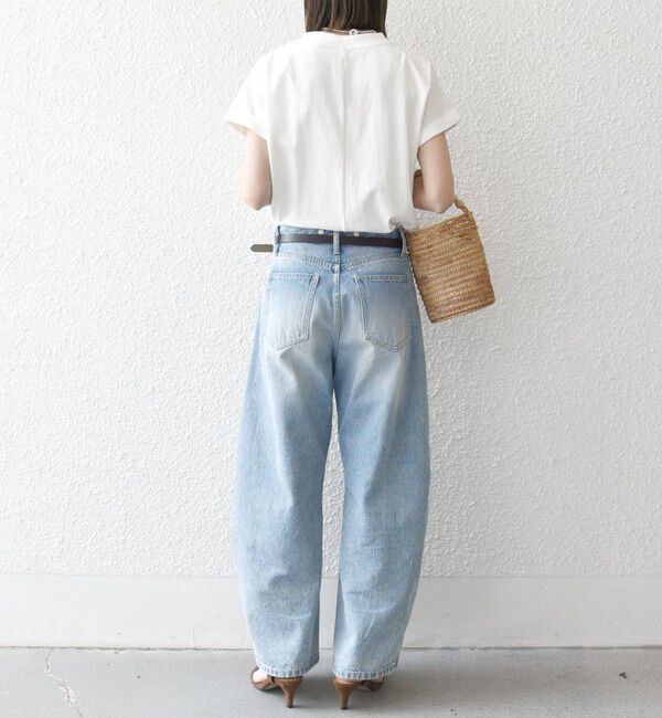 SHIPS any「《一部追加予約》SHIPS any:〈抗菌防臭/洗濯機可能〉USAコットン フレンチスリーブ TEE」|Tシャツ・カットソー|