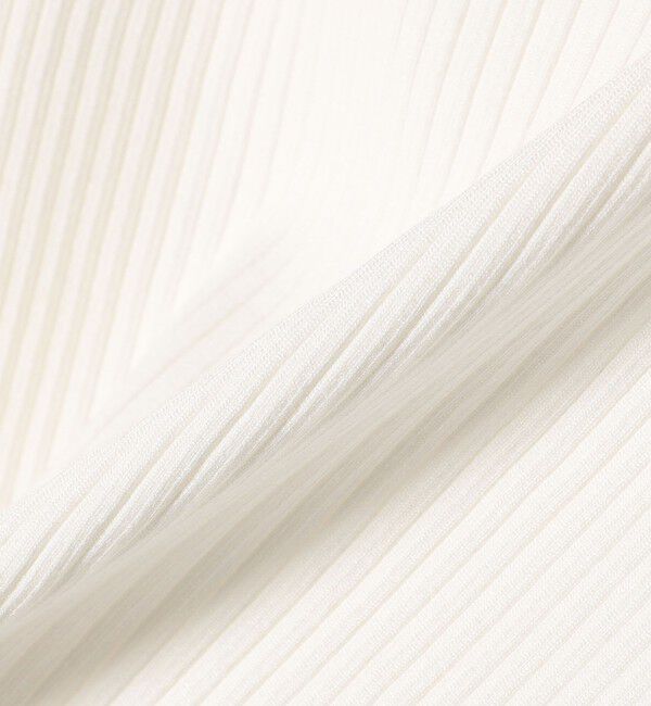 SHIPS for women「SHIPS Primary Navy Label:丸胴 テレコ タンクトップ」|タンクトップ|