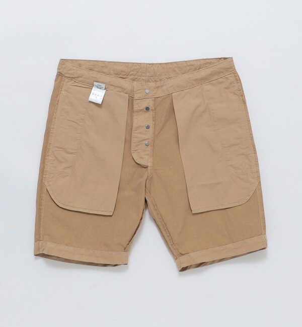 SHIPS「【SHIPS別注】GROWN&SEWN: コットン/リネン イージーショートパンツ」|チノ|