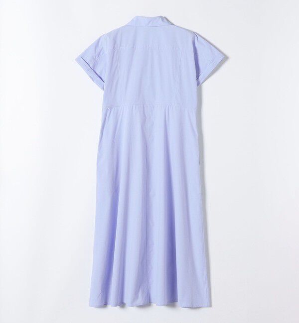 SHIPS any「SHIPS any:〈洗濯機可能〉フラットカラー Vネック フレア ワンピース」|ワンピース|