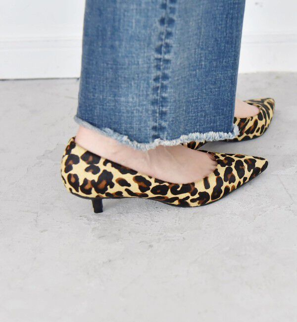 quaranciel「quaranciel: レザー ヒール パンプス」|パンプス|