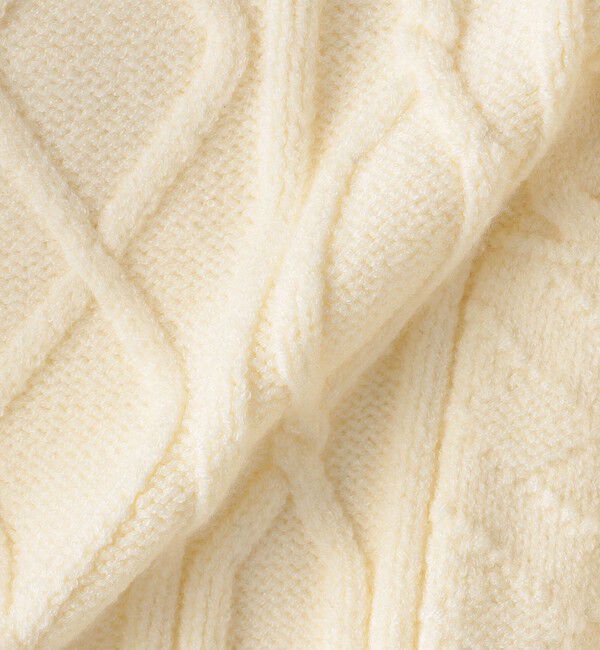 SHIPS KIDS「SHIPS KIDS:80～90cm /〈手洗い可能〉ケーブル ニット」|ニット・セーター|