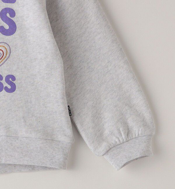 SHIPS KIDS「SHIPS KIDS:100～125cm / ガーゼ 裏毛 メッセージ スウェット」|スウェット・ジャージ|