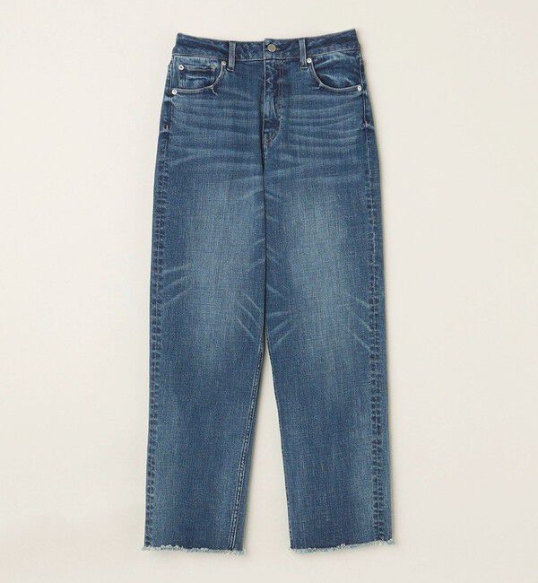 quaranciel「quaranciel:〈洗濯機可能〉ハンサム テーパード デニム パンツ 2」|デニム|