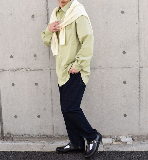 SHIPS any「SHIPS any: バンブー レーヨン バルーンスリーブ ドレープ オーバー シャツ ［BRIOS］◇」|シャツ・ブラウス|