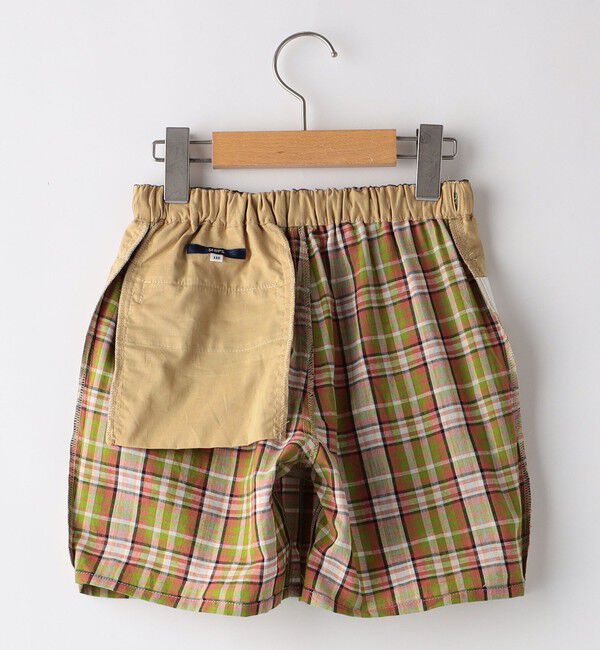 SHIPS KIDS「SHIPS KIDS:100～130cm / コットン チェック ショート パンツ」|その他|