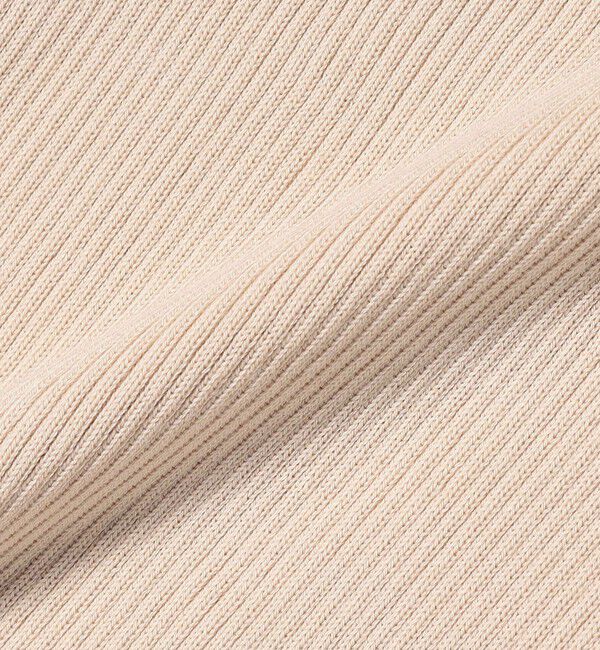 quaranciel「quaranciel:〈手洗い可能〉コットン スクエアネック リブ ニット」|ニット・セーター|