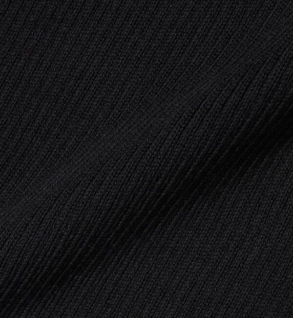 quaranciel「quaranciel:〈手洗い可能〉コットン スクエアネック リブ ニット」|ニット・セーター|