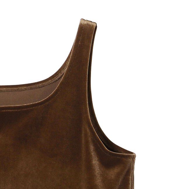 SHIPS for women「〈手洗い可能〉スクエア ネック タンクトップ」|タンクトップ|