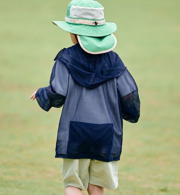 SHIPS KIDS「SHIPS KIDS:〈UVカット/撥水/吸水速乾〉サファリ ハット」|ハット|