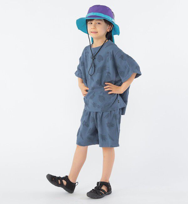 SHIPS KIDS「SHIPS KIDS:〈UVカット/撥水/吸水速乾〉サファリ ハット」|ハット|