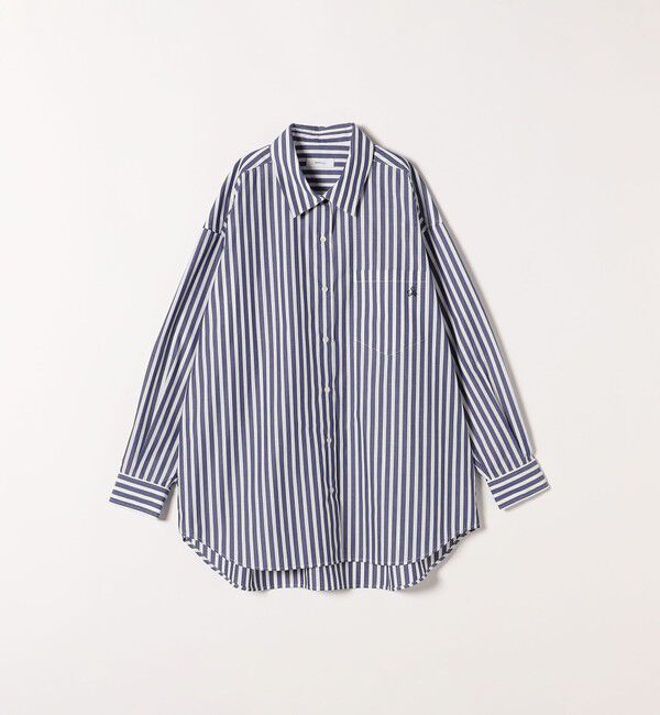 SHIPS any「SHIPS any:〈洗濯機可能〉REPREVE レギュラーカラー ルーズ ポケット シャツ」|シャツ・ブラウス|