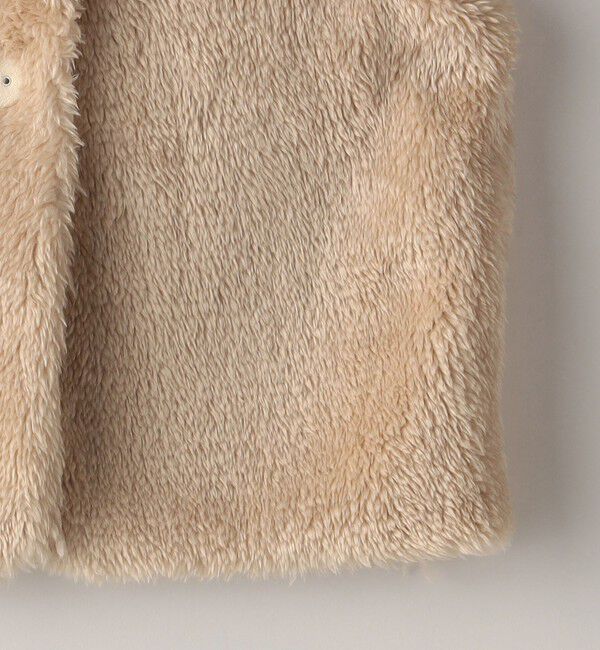 SHIPS KIDS「SHIPS KIDS:80～90cm / フェイクファー リバーシブル ベスト」|ベスト・ジレ|