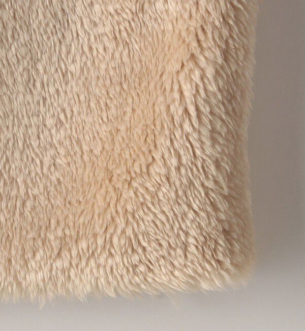 SHIPS KIDS「SHIPS KIDS:80～90cm / フェイクファー リバーシブル ベスト」|ベスト・ジレ|